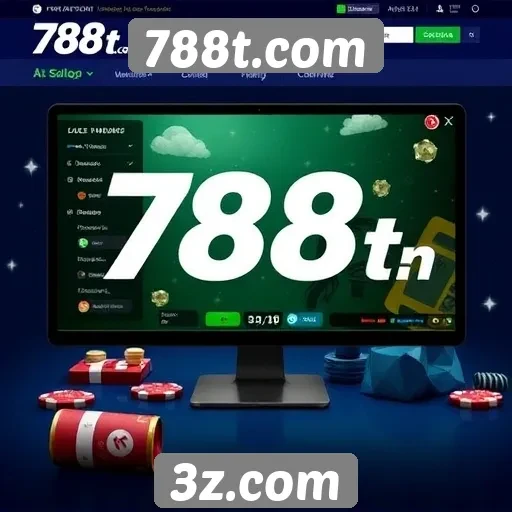 Interface e usabilidade do 788t.com em foco